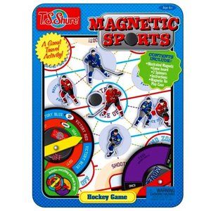 T.S. Shure Hockey Magnetic Sports Game Travel Activity Tin